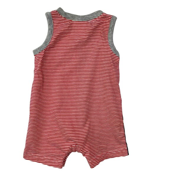 Carter’s Baby Stars and Stripes Sleeveless Romper 6m One Piece USA Patriotic - Picture 4 of 7